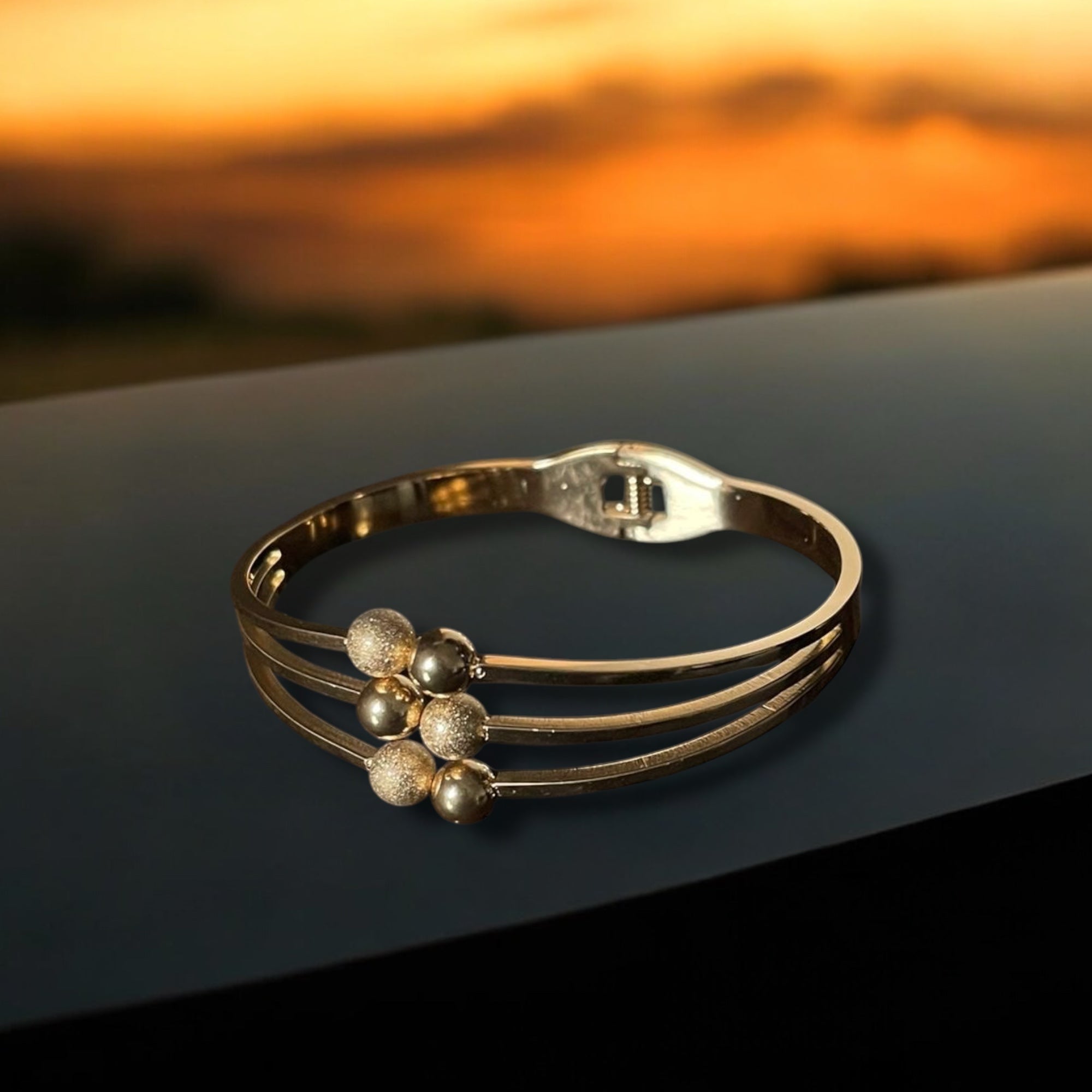 Six Spheres Charm Bracelet