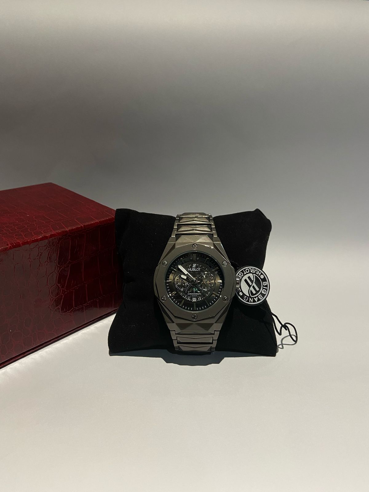 Hublot Big Bang Integrated Time Only Titanium 40mm Skeleton Dial Men's Watch