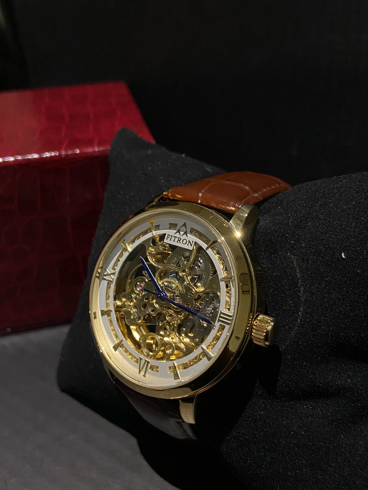 Fitron Skeleton Automatic Watch